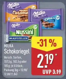 Aldi Nord MILKA Schokoriegel Angebot