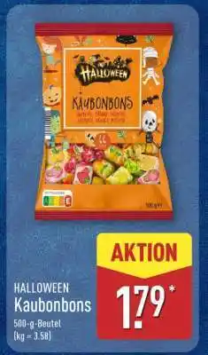 Aldi Nord HALLOWEEN Kaubonbons Angebot