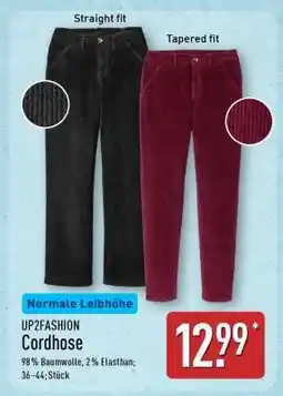 Aldi Nord UP2FASHION Cordhose Angebot