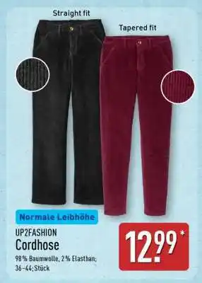 Aldi Nord UP2FASHION Cordhose Angebot