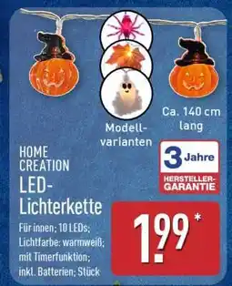 Aldi Nord HOME CREATION LED-Lichterkette Angebot