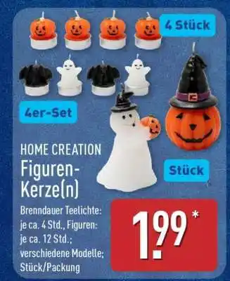 Aldi Nord HOME CREATION Figuren-Kerze(n) Angebot