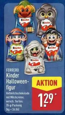 Aldi Nord Ferrero Kinder Halloweenfigur Angebot