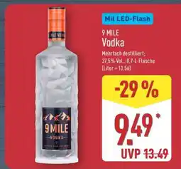 Aldi Nord 9 MILE Vodka Angebot