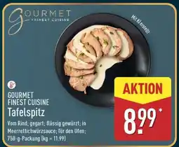 Aldi Nord GOURMET FINEST CUISINE Tafelspitz Angebot