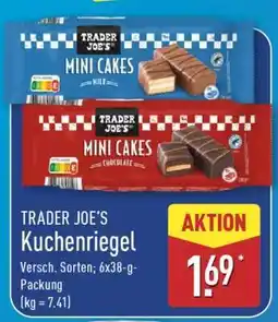 Aldi Nord TRADER JOE’S Kuchenriegel Angebot