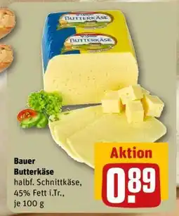 REWE Bauer Butterkäse Angebot