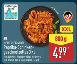 Aldi Nord Paprika-Schinken-geschnetzeltes XXL Angebot
