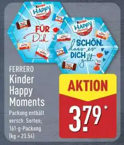 Aldi Nord FERRERO Kinder Happy Moments Angebot