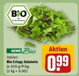 REWE Bio Crispy Salatmix Angebot