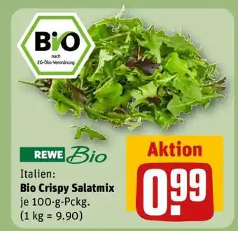 REWE Bio Crispy Salatmix Angebot