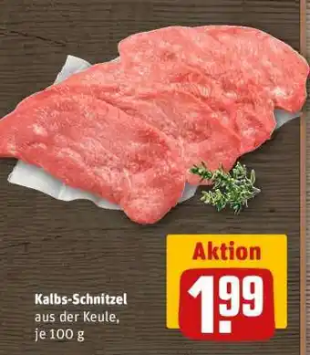 REWE Kalbs- schnitzel Angebot