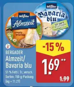 Aldi Nord BERGADER Almzeit/Bavaria blu Angebot