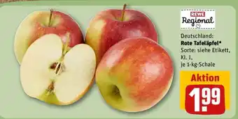 REWE Rote Tafeläpfel Angebot