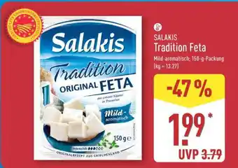 Aldi Nord SALAKIS Tradition Feta Angebot