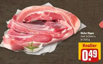 REWE Dicke Rippe Angebot