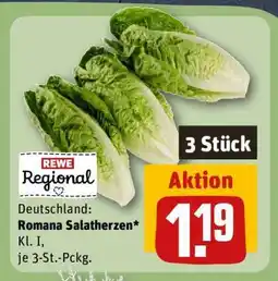 REWE Romana Salatherzen Angebot