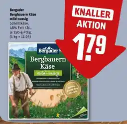 REWE Bergader Bergbauern Käse mild-nussig Angebot