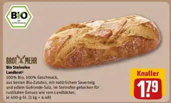 REWE Bio Steinofen Landbrot Angebot