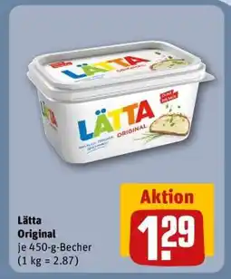 REWE LÄTTA Original Angebot