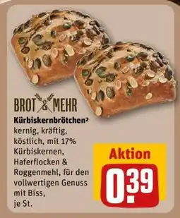 REWE Kürbiskernbrötchen² Angebot