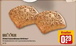 REWE Dinkel-Sonnenblumen-Brötchen Angebot