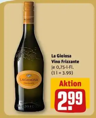 REWE La Gioiosa Vino Frizzante Angebot