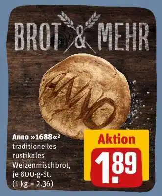 REWE Anno 1688 Angebot