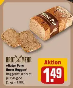 REWE Natur Pur Unser Roggen² Angebot