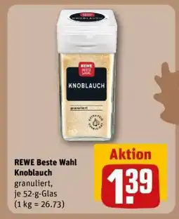 REWE REWE Beste Wahl Knoblauch Angebot