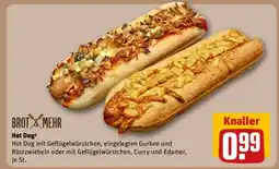 REWE Hot Dog² Angebot