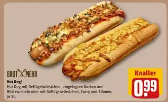 REWE Hot Dog² Angebot