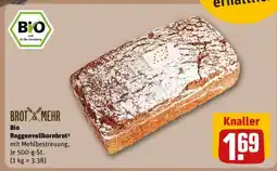 REWE Bio-Roggenvollkornbrot Angebot