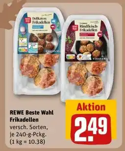 REWE REWE Beste Wahl Frikadellen Angebot