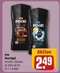 REWE AXE Duschgel Angebot