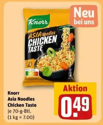 REWE Knorr Asia Noodles Chicken Taste Angebot