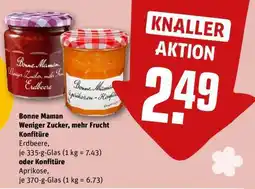 REWE Bonne Maman Weniger Zucker, mehr Frucht Konfitüre Angebot