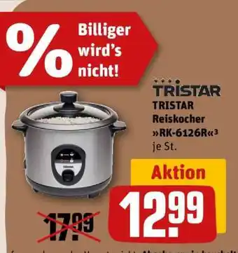 REWE TRISTAR Reiskocher RK-6126R Angebot