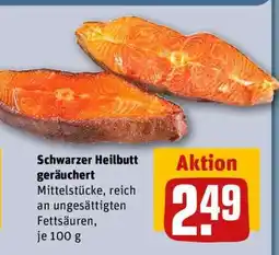 REWE Schwarzer Heilbutt geräuchert Angebot