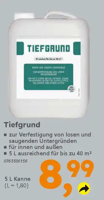 Globus Baumarkt Tiefgrund Angebot