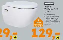 Globus Baumarkt PRIMASTER Wand- Tiefspül-WC „Lea" Angebot