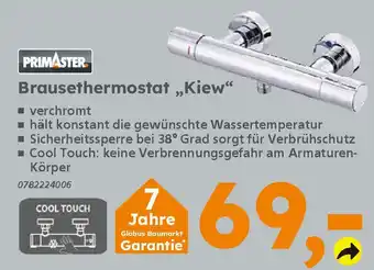 Globus Baumarkt PRIMASTER Brausethermostat,,Kiew" Angebot