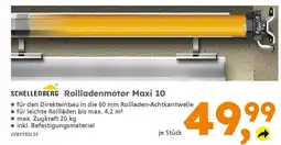 Globus Baumarkt SCHELLENBERG Rollladenmotor Maxi 10 Angebot