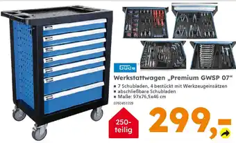Globus Baumarkt Güde Werkstattwagen „Premium GWSP 07" Angebot