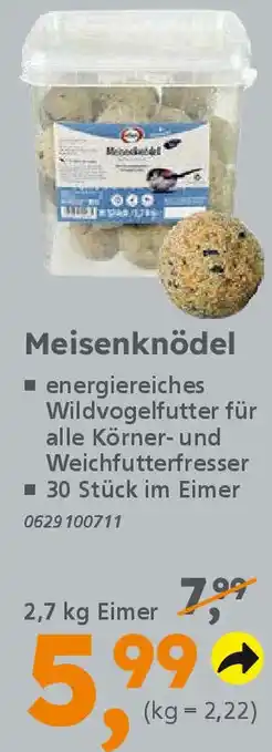Globus Baumarkt elles Meisenknödel Angebot