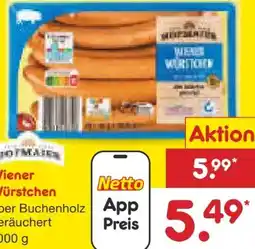 Netto Marken-Discount Hofmaier Wiener Würstchen Angebot