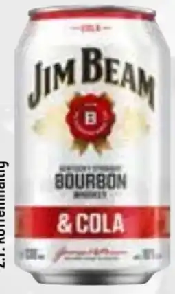 trinkgut Jim Beam Bourbon Whiskey & Cola Angebot