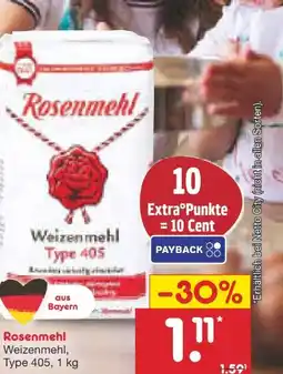 Netto Marken-Discount Rosenmehl Weizenmehl Angebot