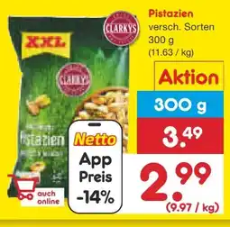 Netto Marken-Discount Clarky's Pistazien XXL Angebot