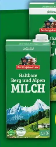 PENNY Berchtesgadener Land Haltbare Bergbauern Milch Angebot